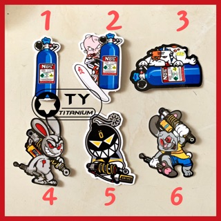 TEM STICKER NHỎ DÁN XE NGẦU BÁ CHÁY - SHOPPHUKIENXE