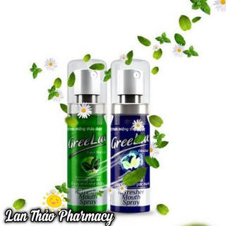 XỊT THƠM MIỆNG THẢO DƯỢC GREELUX  12ML CHÍNH HÃNG