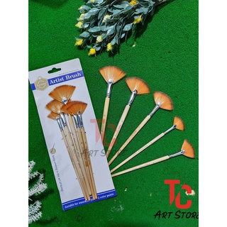 Bộ Cọ Quạt 5 Cây Keep Smiling Artist Brush No.8150
