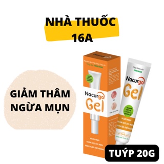 NACURGO GEL - XÓA TAN SẸO THÂM, SẸO MUN - TUÝP 20G