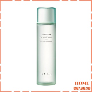 Nước hoa hồng dưỡng ẩm Dabo Aloe Vera Calming Toner 160ml dưỡng ẩm ,Thu nhỏ lỗ chân lông ,sạch mụn