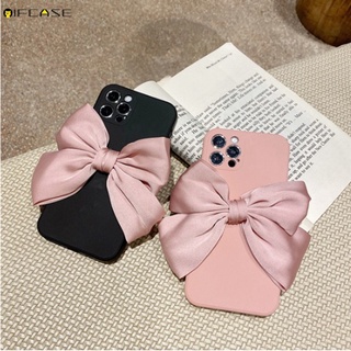 Oppo A15 A15S A9 A5 2020 A12E A3S Find X3 X2 Pro F11 F9 Phone Case Bowknot Bow Simple Matte Soft Casing Case Cover