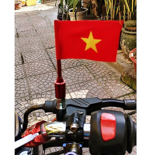 CỜ VIỆT NAM GẮN CHÂN GƯƠNG - ỐC NGƯỢC