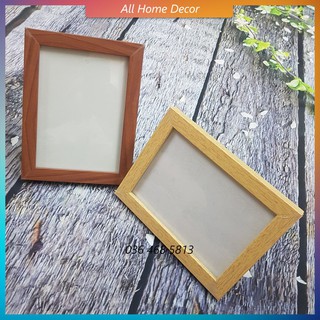 Khung ảnh B6 Alpha giả gỗ để bàn, khung bằng khen 13x18