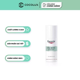 Kem Dưỡng Ẩm, Kiểm Soát Nhờn, Ngừa Mụn A.I Matt Fluid EUCERIN 50Ml - [Coco Shop]