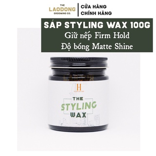 [CHÍNH HÃNG] Sáp vuốt tóc nam Saigon Hustlers The Styling Wax 100g