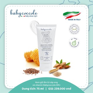 Kem giữ ấm từ sáp ong Babycoccole 75ml 0m+