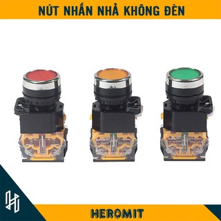 Nút Nhấn Đề Tủ Điện , Nút Nhả Không Đèn LA38 440V-10A