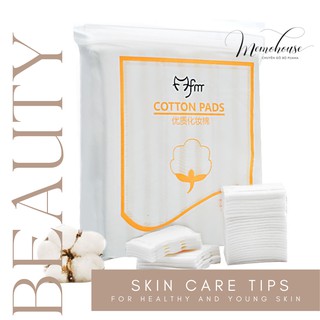 Bông tẩy trang 3 lớp Cotton Pads nội địa Trung