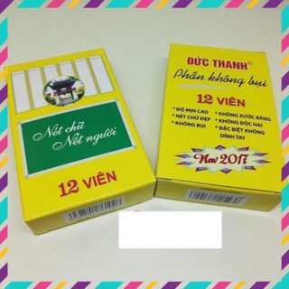 Sỉ 20 Hộp Phấn không bụi Đức Thanh, Viết thanh đậm