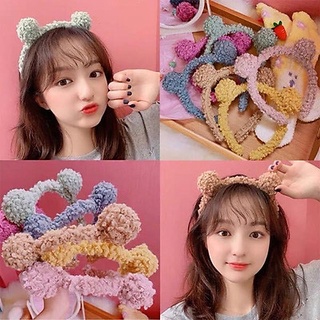 Bờm Gấu Cute Nữ, Băng Đô Rửa Mặt Gấu Cute Hàn Quốc Cute Nữ
