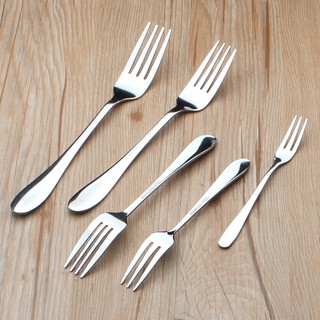 Nĩa inox ăn trái cây 12cm - 14cm - Fork
