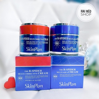 [ĐỌC KỸ MÔ TẢ] Kem dưỡng chống lão hóa và trắng da chiết xuất tơ nhện tự nhiên SkinPlan The R-SPIDER 50ml (Hàn Quốc)