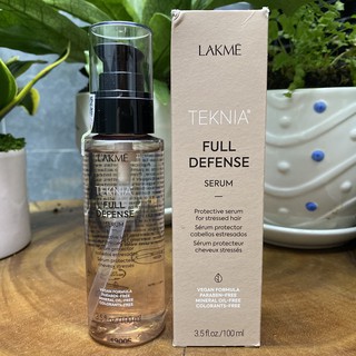 Huyết thanh phục hồi dành cho tóc khô xơ Lakme Teknia Full Defense Serum 100ml ( New 2021 )