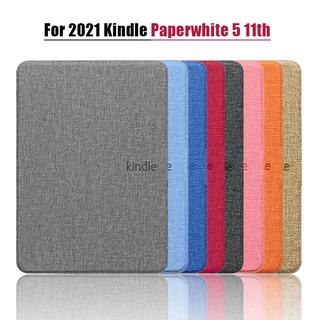 Bao da máy tính bảng PU từ tính thông minh cho Amazon Kindle Paperwhite 5 11th Generation 6.8 Inch 2021