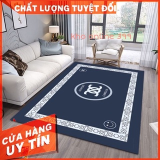 Thảm trải sàn bali 5D [RẺ VÔ ĐỊCH]  mẫu chanel, thảm trải sàn bali 5D thương hiệu 1m6x2m3 và 2mx3m, trang trí nhà cửa