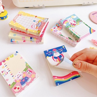 Giấy Note 100 Tờ Dễ Thương Trang Trí Sổ Bullet Journal Hàn Quốc/ Giấy ghi chú Dễ Thương