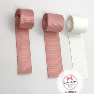 1 mét - Ruy băng gân mỏng nhiều màu cao cấp, cỡ 20mm &amp; 25mm