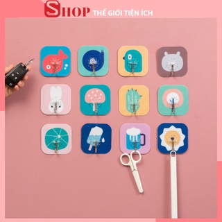 Combo 10 Móc Dán Tường 3D Siêu Dính Siêu Chịu Lực In Hình 88072 THẾ GIỚI TIỆN ÍCH