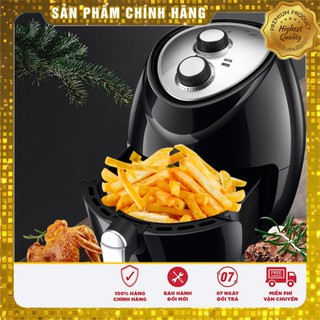 Nồi chiên không dầu FREESHIP Keshuai 5,5 lít Loại cơ, chống dính – Nồi nướng, bếp nướng không khói GD004