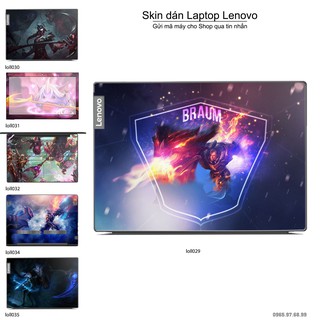 Skin dán Laptop Lenovo in hình Liên Minh Huyền Thoại nhiều mẫu 4 (inbox mã máy cho Shop)