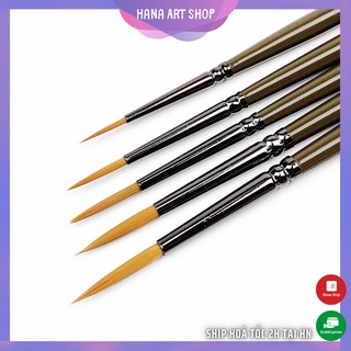Bộ Cọ Vẽ  Liner 5 Cây Đầu Nhỏ - Cọ Tỉa Đi Nét ArtPower
