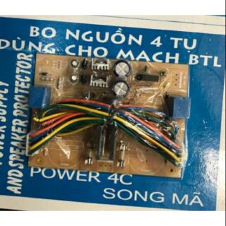 BO NẠCH NGUỒN 4 TỤ CHO MẠCH BTL