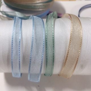 Ruy băng kiểu viền 2 mép 7mm 10mm (ribbon)