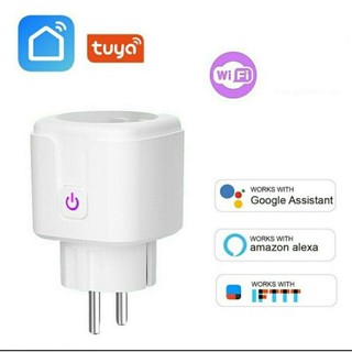 Ổ CẮM WIFI thông minh. Kết nối ứng dụng Tuya/ Smart life, Google Home, Amazon Alexa