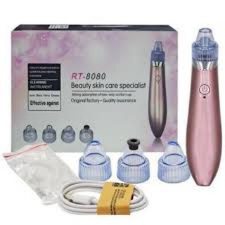 Máy Hút Mụn đầu đen, cầm tay, sạc pin, Beauty Skin Care XN 8030, kèm 4 đầu hút