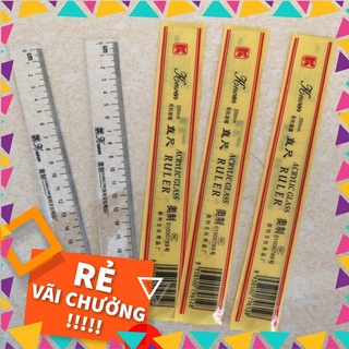 Thước Kẻ Ngắn 20cm Combo 25 Chiếc