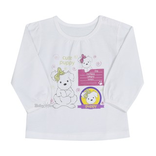 Áo bé gái tay dài 1169 (HÌNH IN NGẪU NHIÊN)- HELLO BB