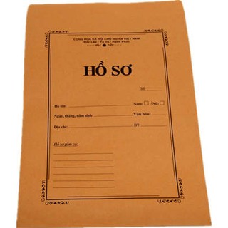 Bao hồ sơ A4