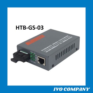 Thiết Bị Chuyển Đổi Quang Điện 2 Sợi Media Converter 2FO 1Q 1LAN 1Gbps Netlink HTB-GS-03