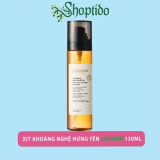 Xịt khoáng nghệ Hưng Yên Cocoon Hung Yen turmeric face mist 130ml NPP shoptido
