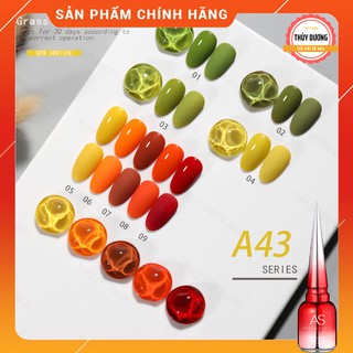 Sơn gel AS chính hãng chai đỏ mã A43 15ml