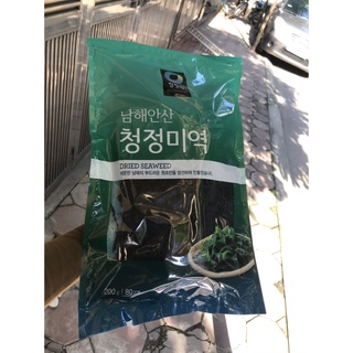 Rong biển khô nấu canh Hàn Quốc gói 100g - 건미역