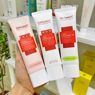 Kem chống nắng cho da mụn nhạy cảm Cell fusion C Laser sunscreen 100