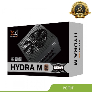 Nguồn máy tính Xigmatek HYDRA M 650 (EN44214) - 80PLUS BRONZE, 100% CÁP RỜI