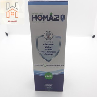 HOMAZ One -Nước Súc Họng - Miệng 250ml