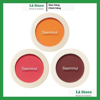 Phấn má hồng siêu mịn The Saem Saemmul Single Blusher