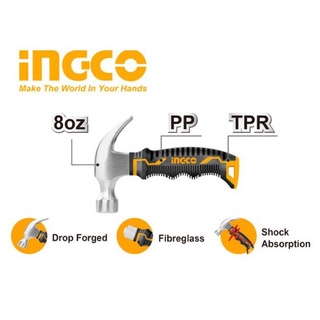 ĐỒ NGHỀ INGCO Búa nhổ đinh mini 200g HMCH80808D (Cam kết Chính Hãng 100%)