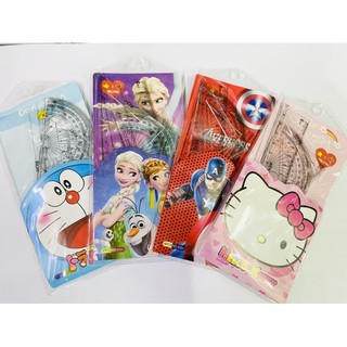 Bộ thước kẻ eke siêu đẹp siêu cute siêu rẻ