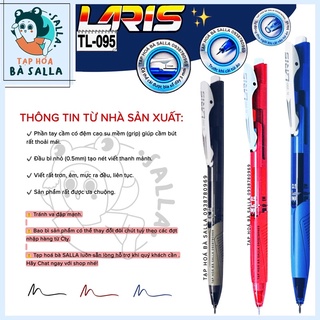 1 Cây Bút bi TL - 095 màu xanh/đỏ/đen ngòi 0.5mm ( LARIS )