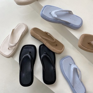 Dép xỏ ngón đế bánh mì kiểu dáng basic cơ bản cho nữ đi biển đi chơi