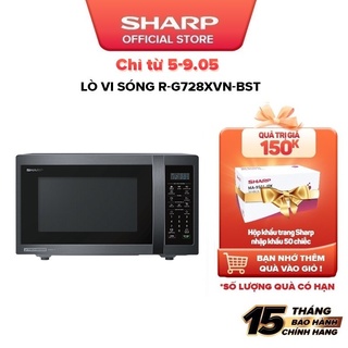 Lò Vi Sóng Kết Hợp Nướng Sharp RG728XVNBST JTech Inverter