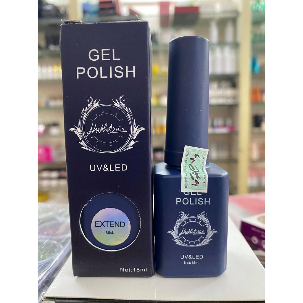 Gel dán móng  Polish RuBy chai 18ml làm móng tay nail