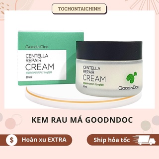 Kem Rau Má GoodnDoc Centella Repair Dưỡng Ẩm Phục Hồi [HÀNG NHẬP KHẨU]