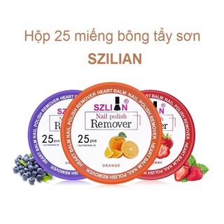 Hộp 25 Miếng Bông Tẩy Sơn Szilian