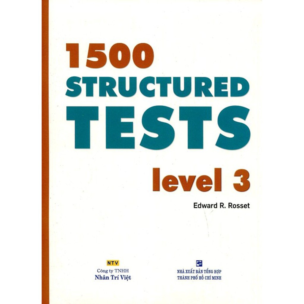 Sách - 1500 Structured Tests Level 3 (Không CD)